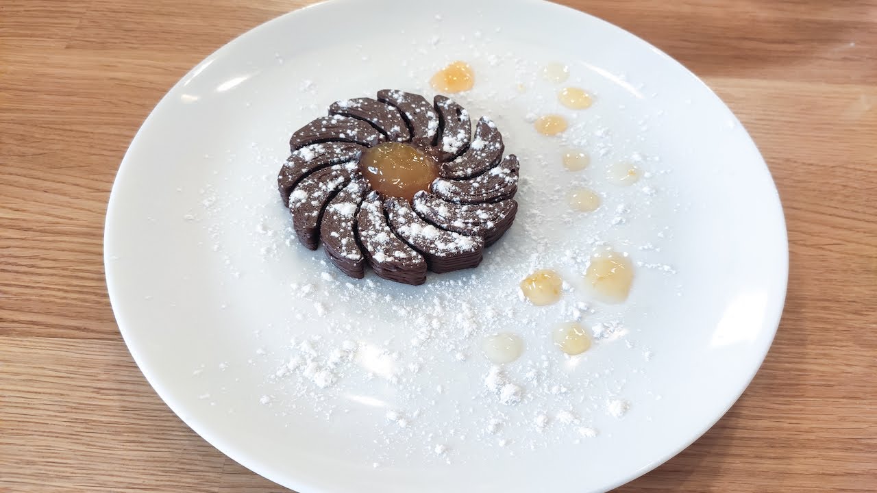 3D Food Printing with Chocolate Ganache - Foodini