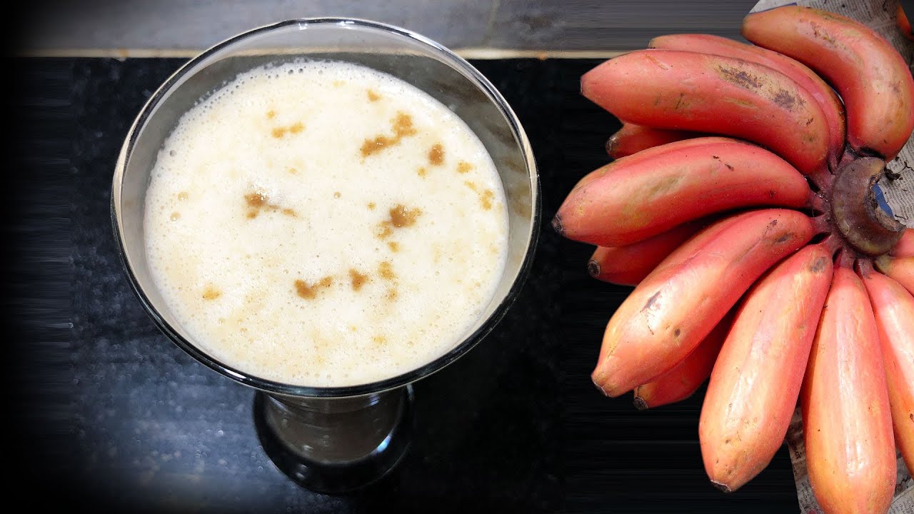 Red Banana Milkshake Recipe in Tamil | Milk Shake recipe in Tamil | easy breakfast recipe