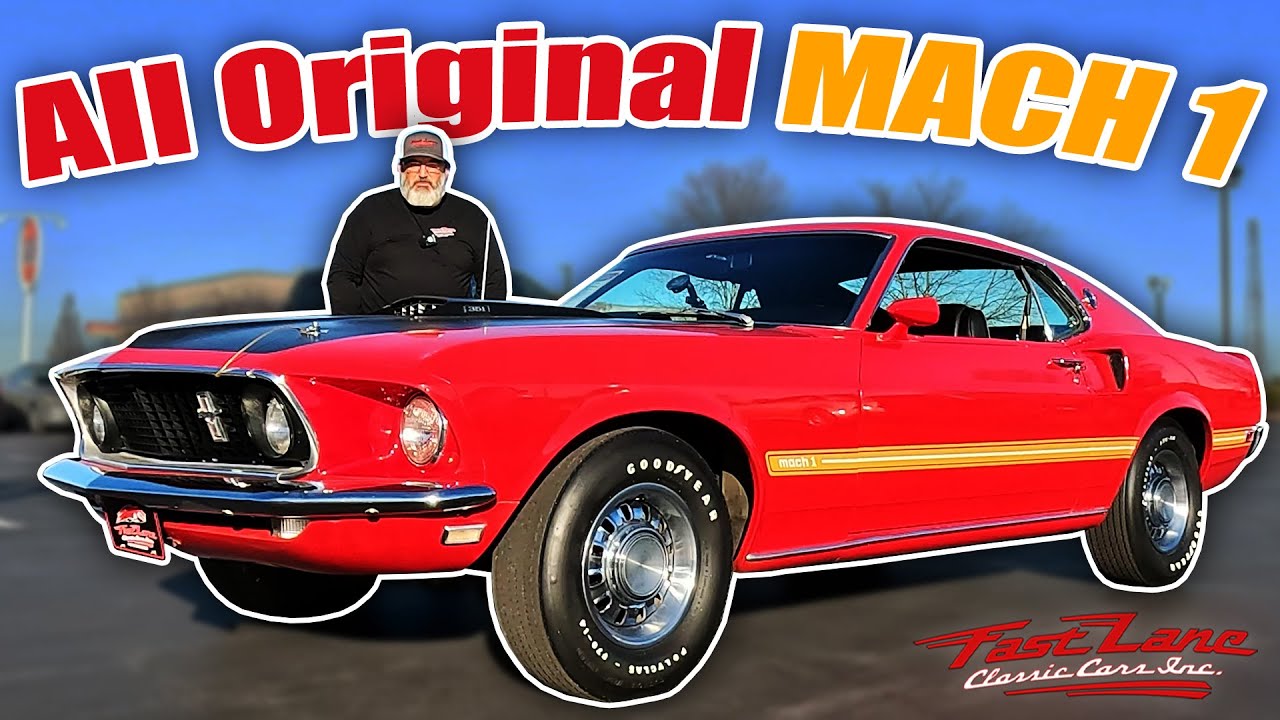 1969 Ford Mustang Mach 1  - For Sale at Fast Lane Classic Cars!