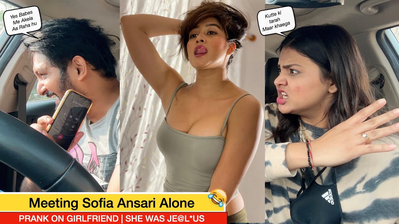 MEETING SOFIA ANSARI ALONE | PRANK ON GIRLFRIEND GONE CRAZY | SHE WAS JEAL*US