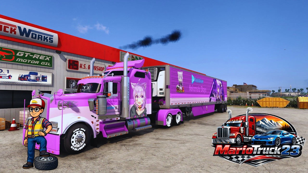 Vamos De Ruta Por American Truck Simulator gracias por suscribirte y dejar tu like @MARIOTRUCK23