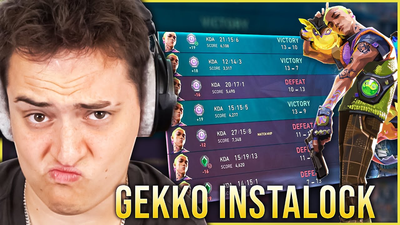 SO sieht GEKKO INSTALOCK aus (OP Agent) 🦎