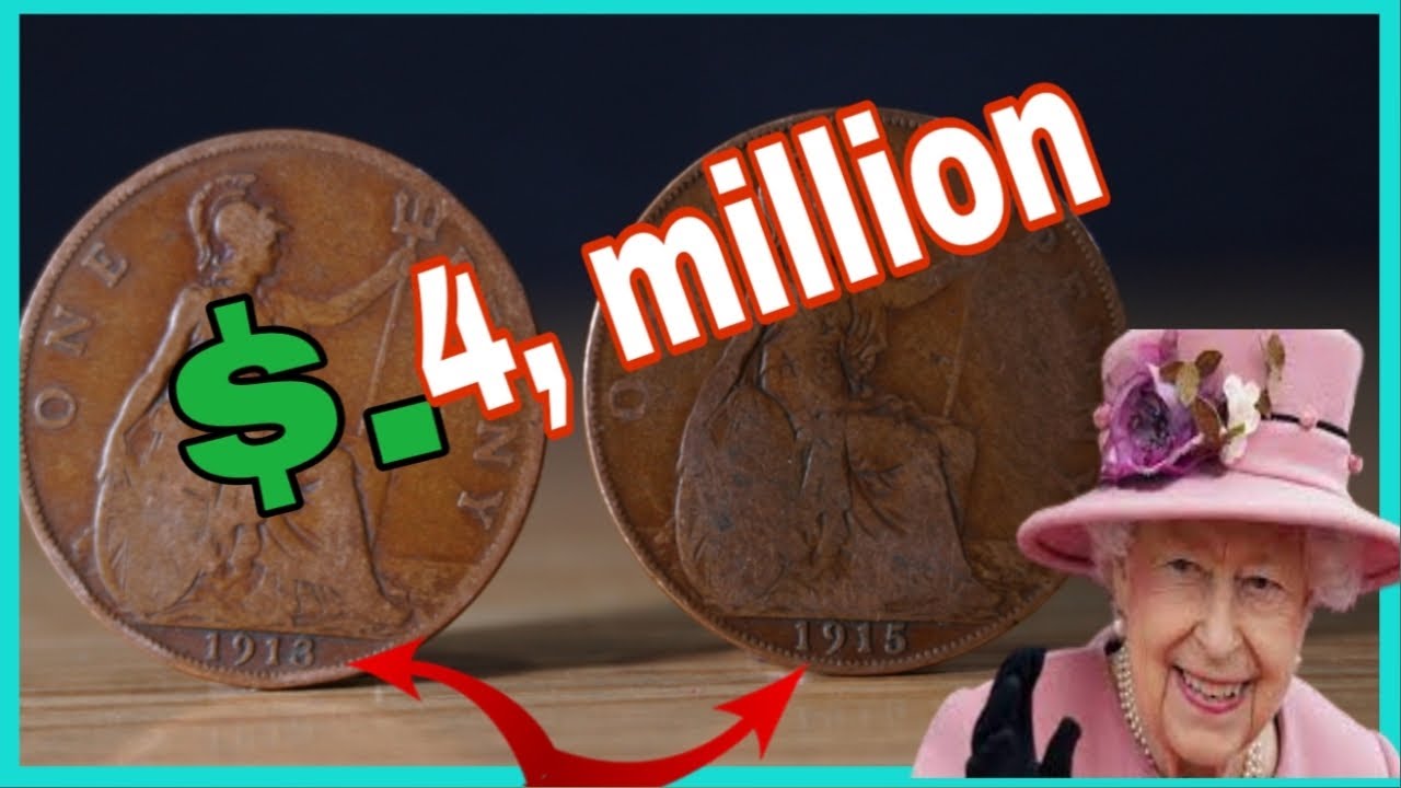 🔴UK One Penny Most valuable Coins Worth  up to 4 Millions Dollar's Coins ! Don't spend this?