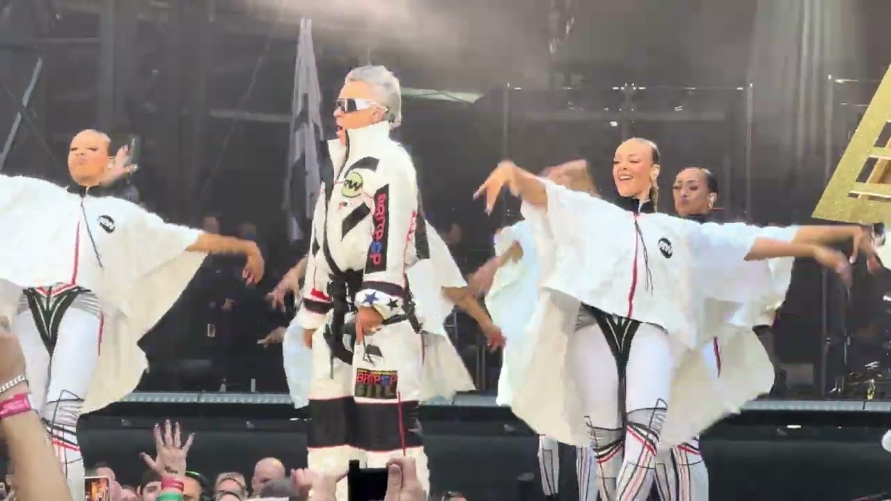 Robbie Williams “Rocket” live at Emirates stadium London 6th June 2025