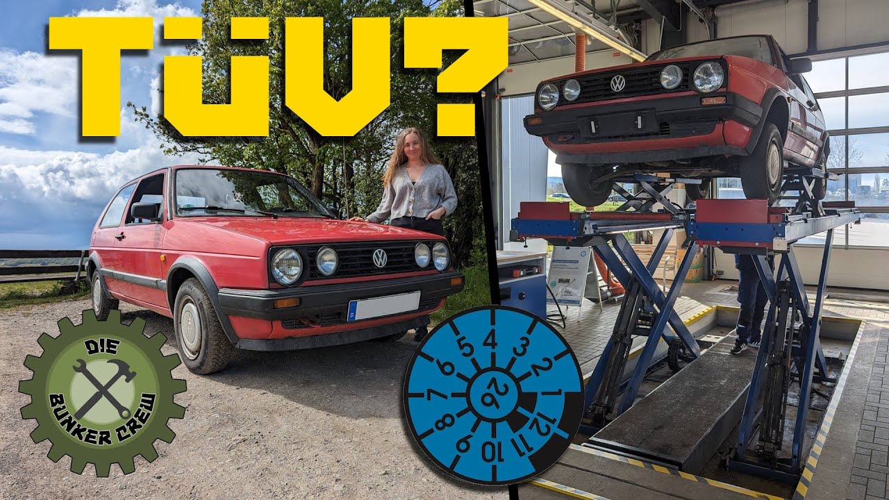 Kommt Ninas Golf II durch den TÜV? - Geburtstagsüberraschung