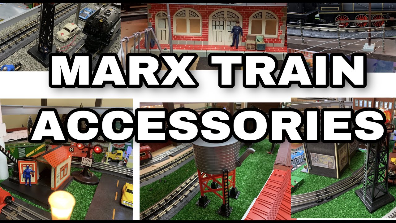 Marx O Gauge Train Accessories!!