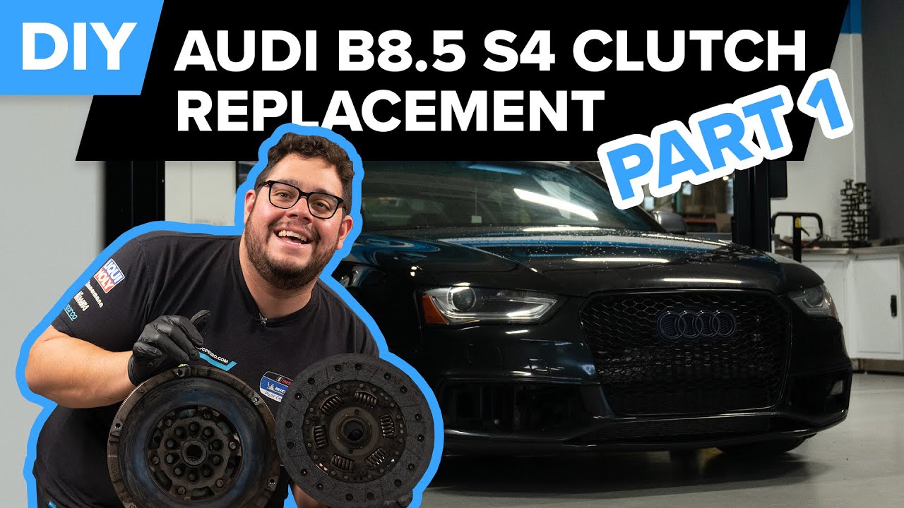 Audi S4 Clutch & Flywheel Replacement DIY (2010-2016 Audi B8 & B8.5 S4, 6-Speed) - Part 1