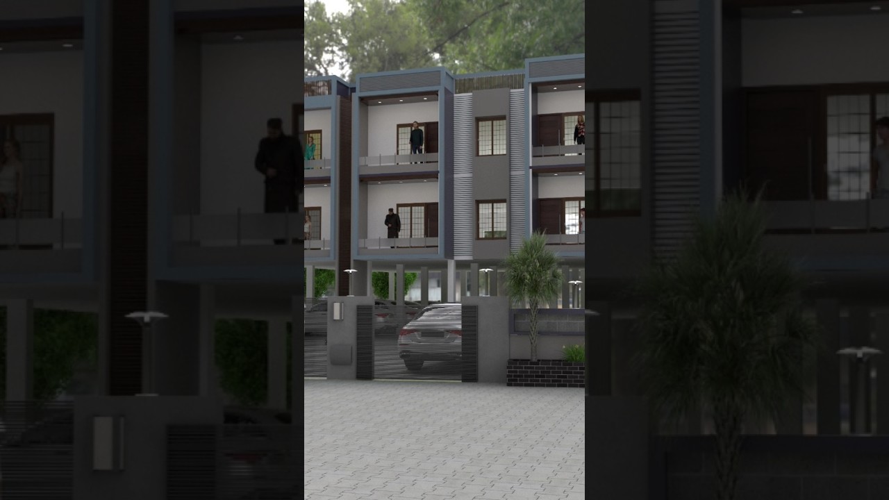 Final- Model An Apartment In Sketchup (SketchUp Tutorial) #architecture