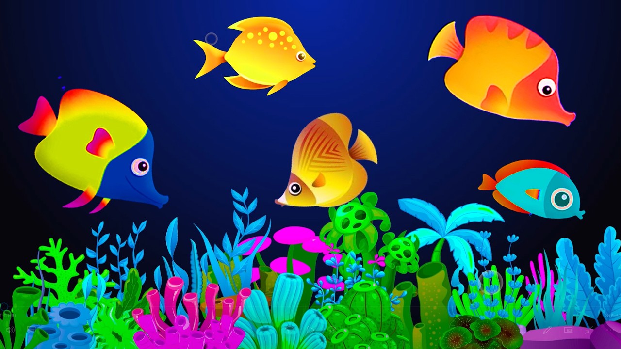 Bedtime Lullabies and Calming Undersea Animation ♫ Baby Lullaby #164