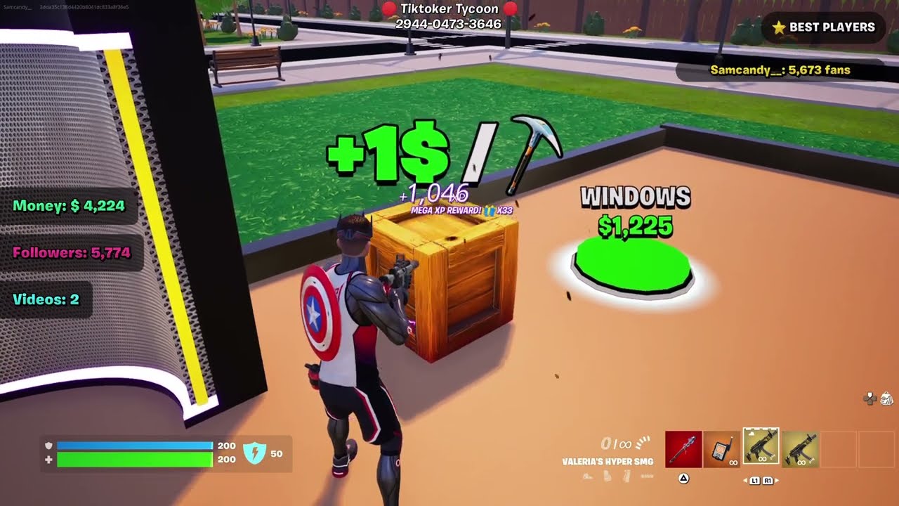Easy XP method - Tiktoker Tycoon
