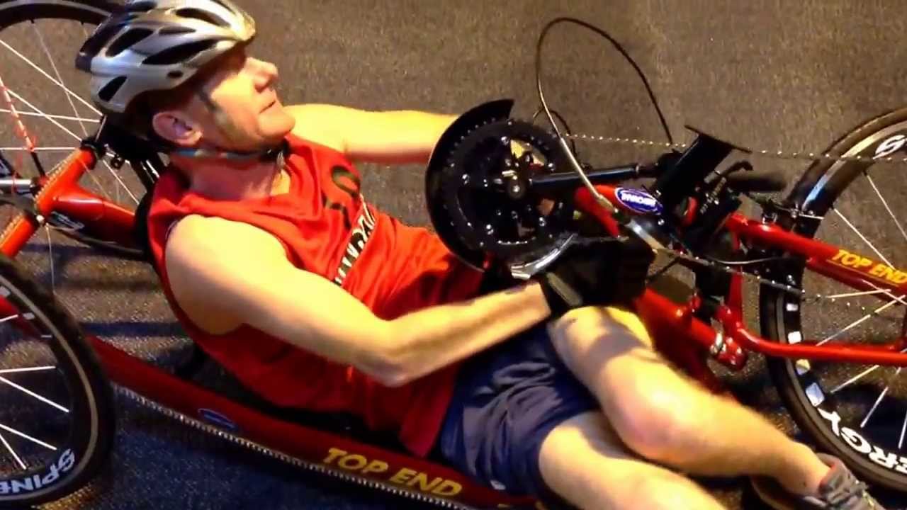 Hand cycle transfer