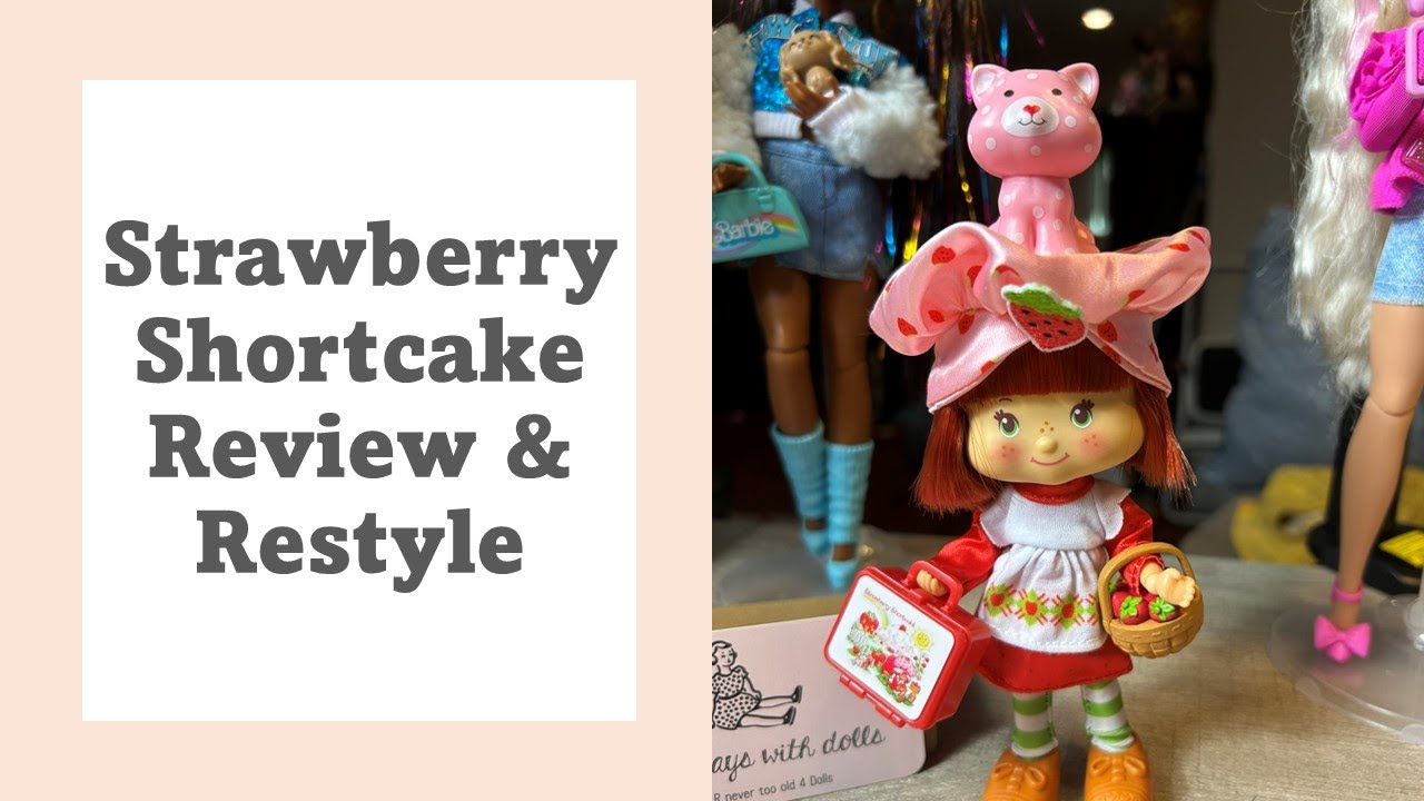 Loyal Subjects Subjects Strawberry Shortcake Comparison Review & Restyle
