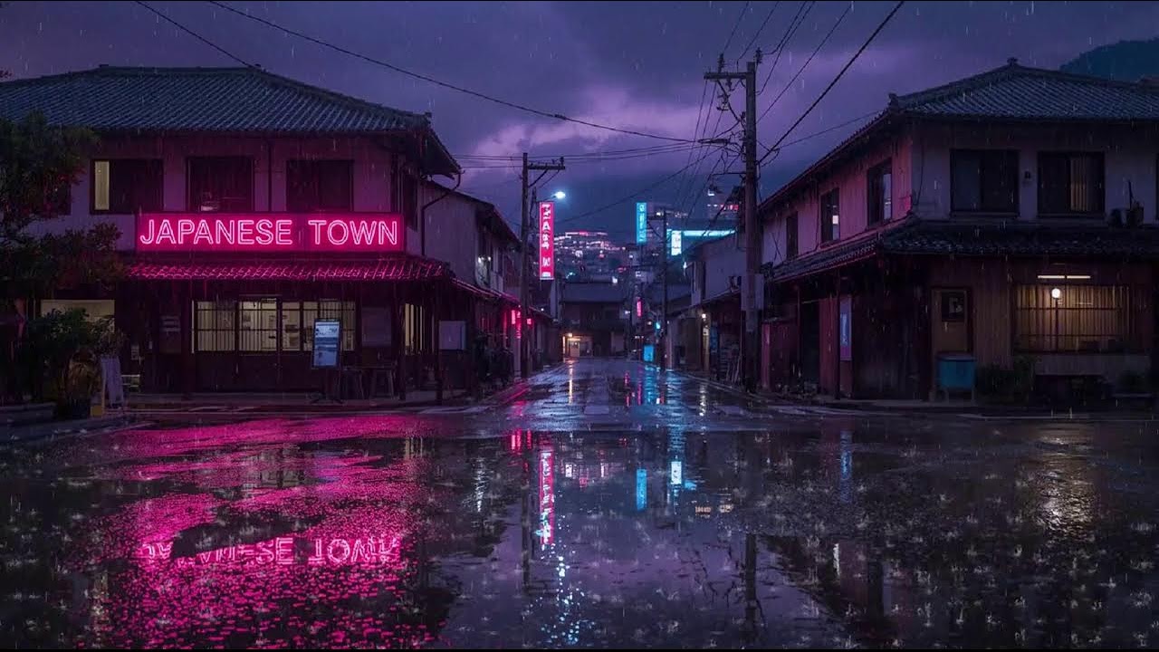 Rainy Night Lofi Mix 🌙 Calm Chillhop Beats to Relax, Study & Sleep #76