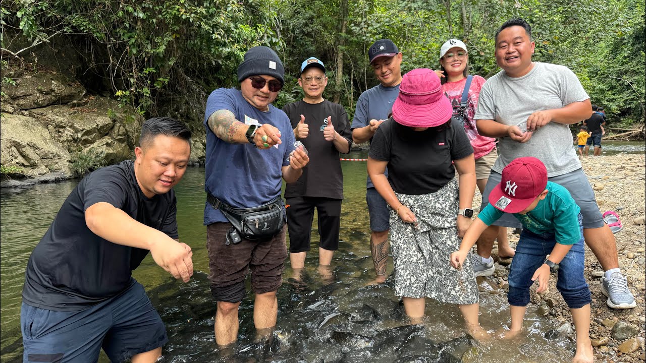 MEMBELAI IKAN MAHAL KELAH&EMPURAU DAN SINGGAH MINUM DI SABAH TEA…//