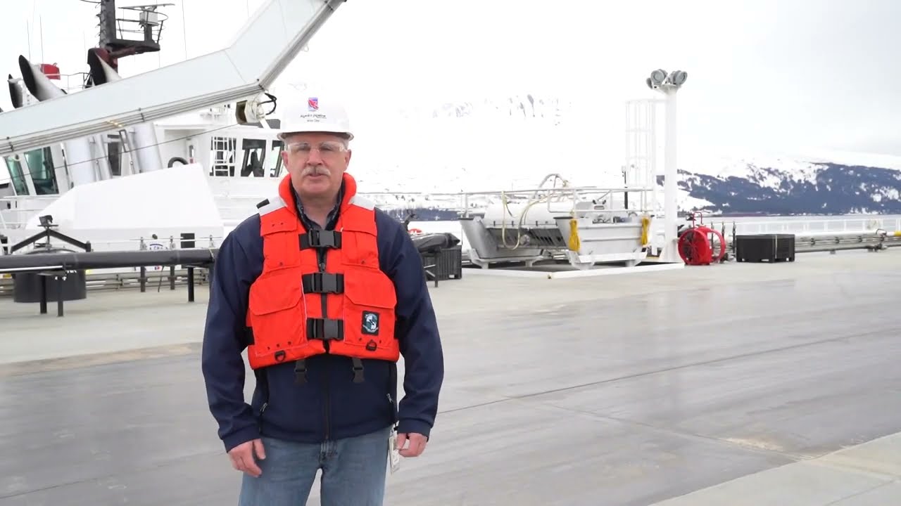 Oil Spill Response Barge tour with Alyeska's Mike Day