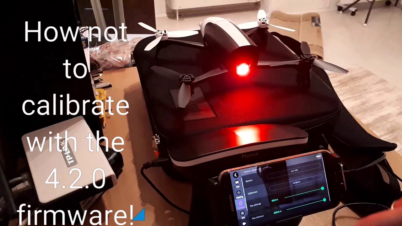 Parrot bebop 2 - how to calibrate correctly