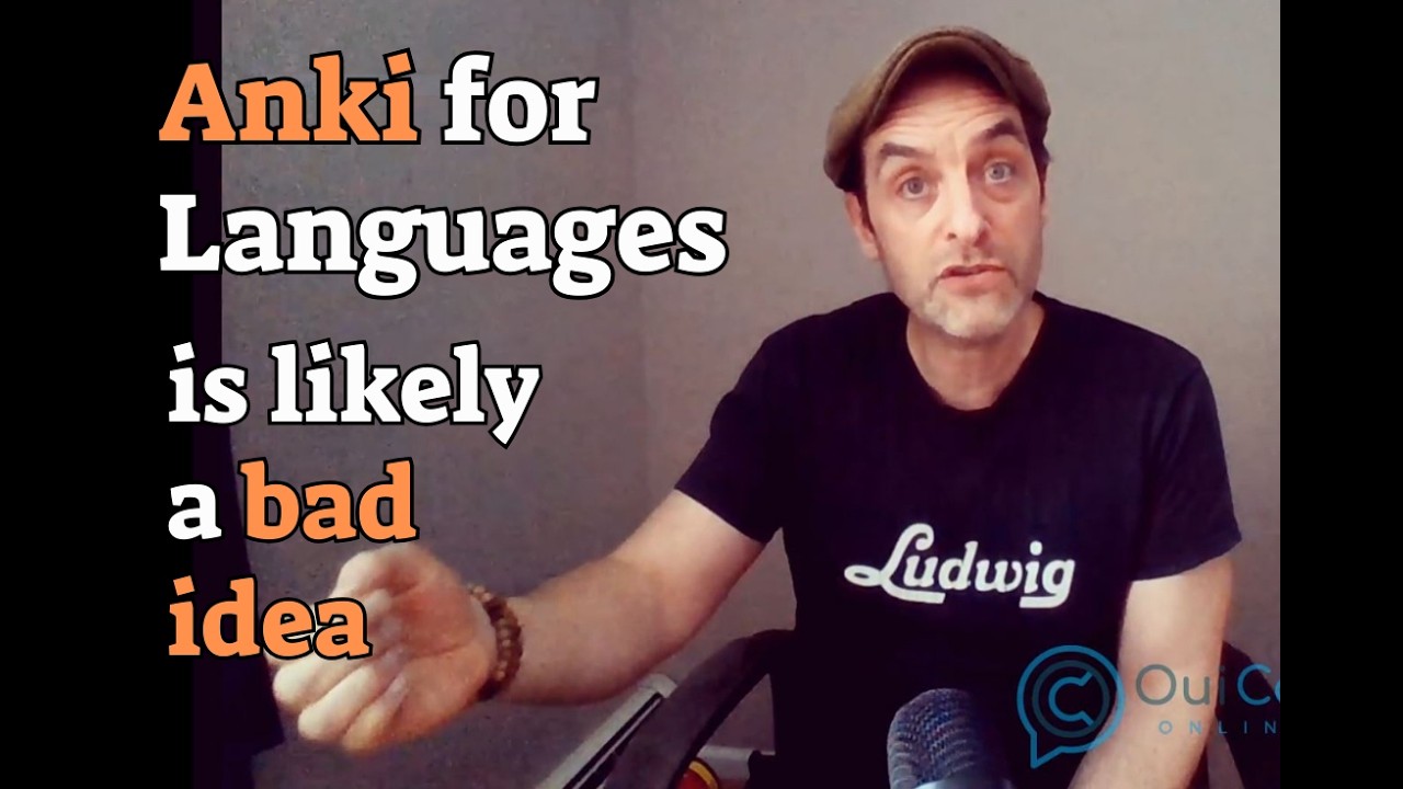 Anki for languages is likely a bad idea.