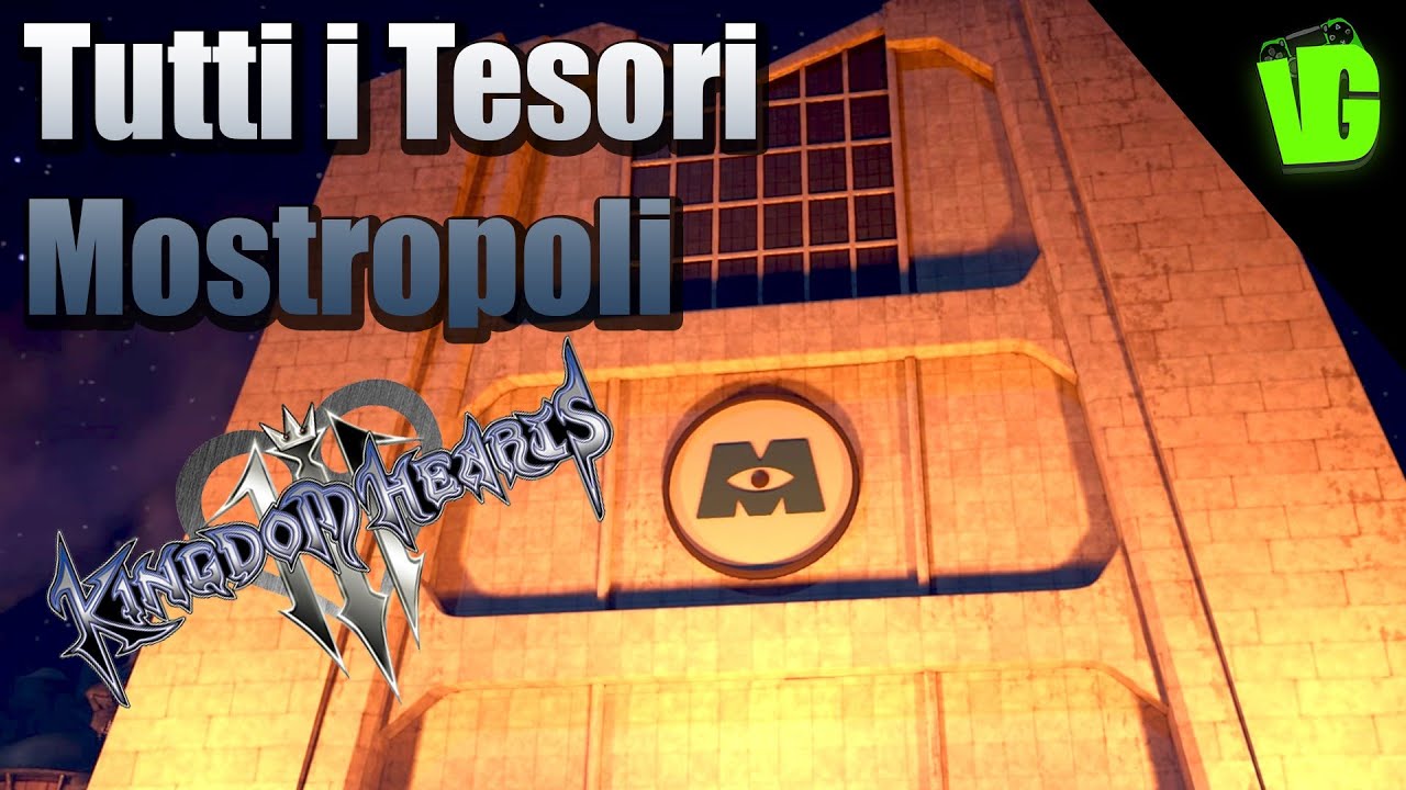 Kingdom Hearts 3 - Guida Collezionabili - Tesori Mostropoli