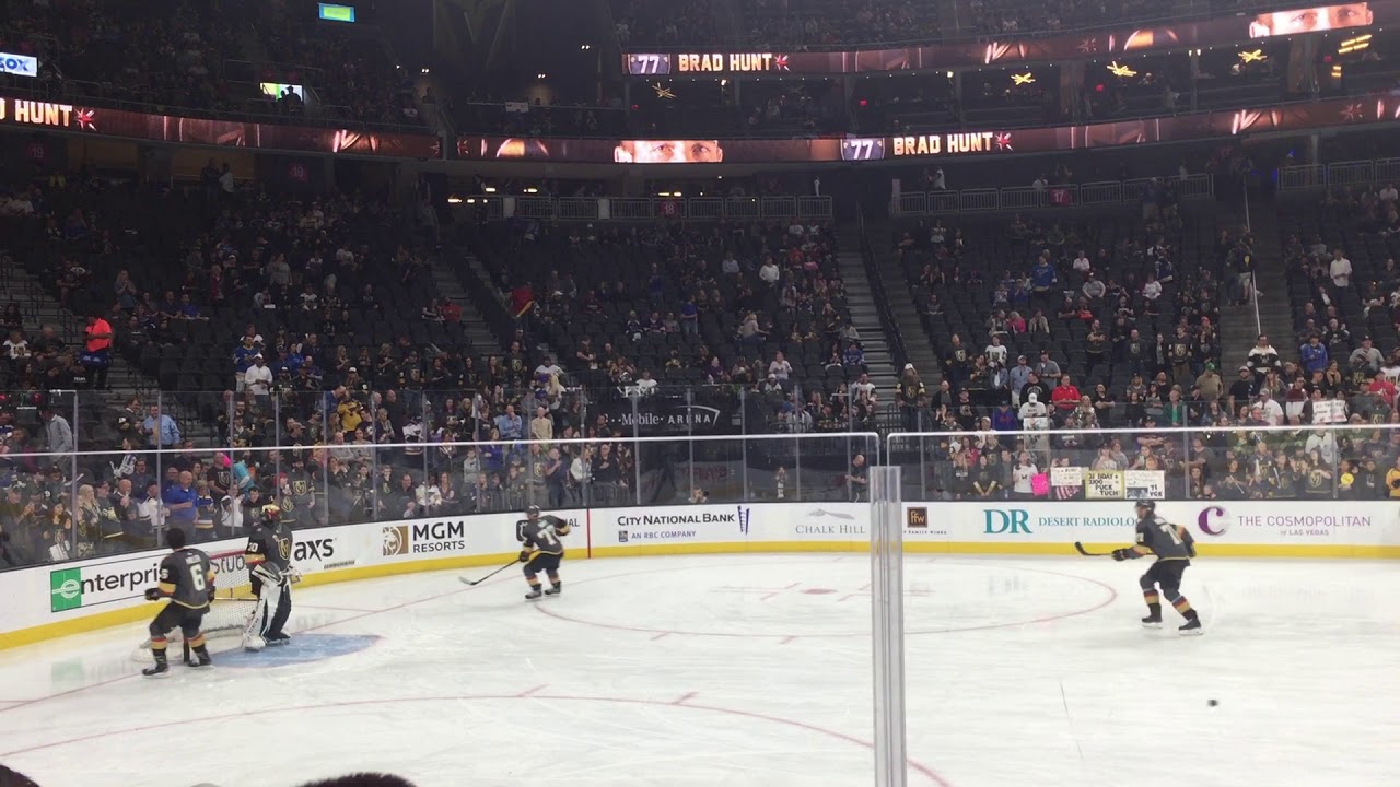 Vegas Golden Knights Pre Game Warmups 3/30/18