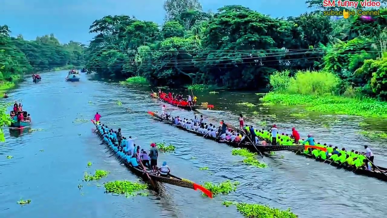 বাঘিয়ার বিল ঐতিহাসিক নৌকা বাইচ।। ২০২৬ কালিগঞ্জ , গোপালগঞ্জ। 