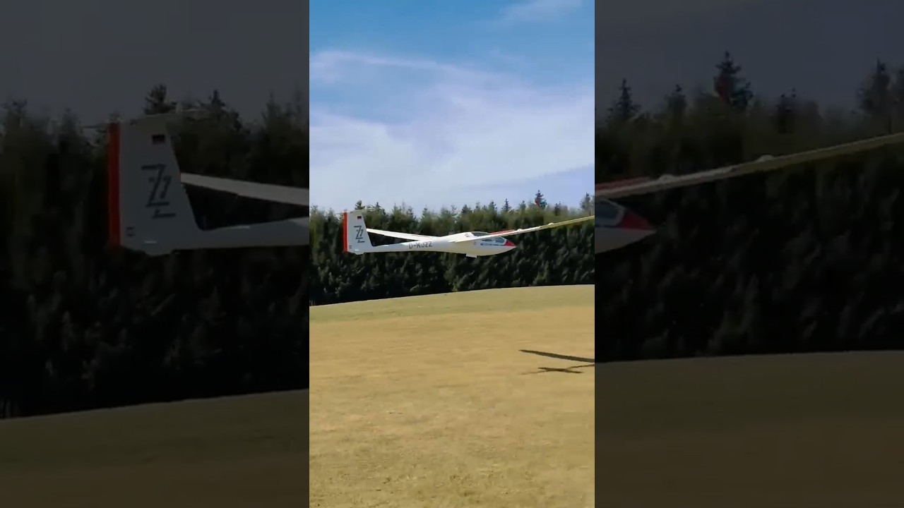 ASW20 7,5m erstflug, &uuml;berflug u. landung #modellflug  #segler