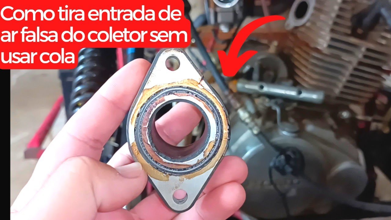 veja como tirar entrada de ar falsa no coletor de admissão sem usar cola