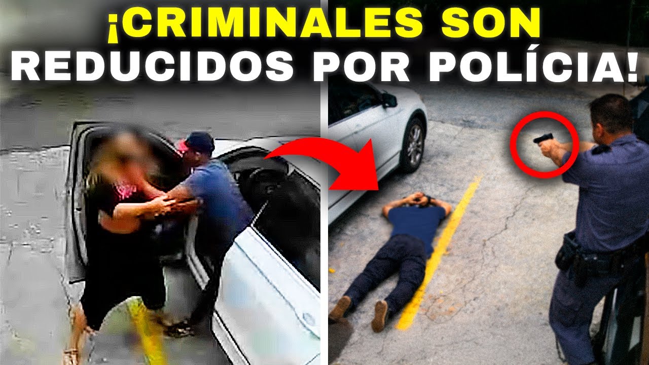 POLICÍA logra INTERVENIR en pleno ROBO y ARRESTAR a los CRIMINALES