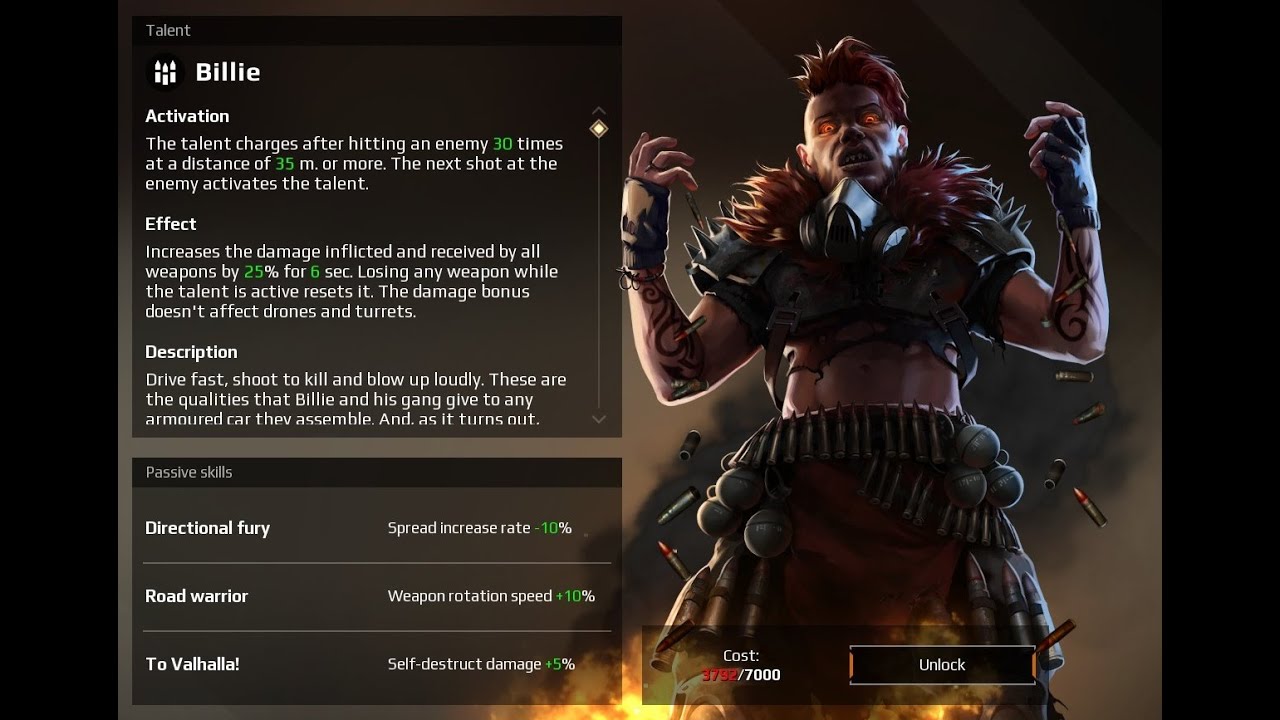 Crossout, new co-driver: Billie