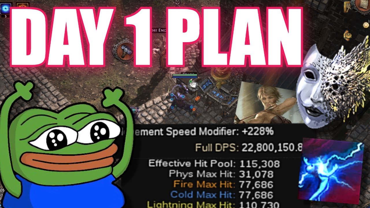My Starter and Day 1 Guide for the Legacy of Phrecia Path of Exile Event