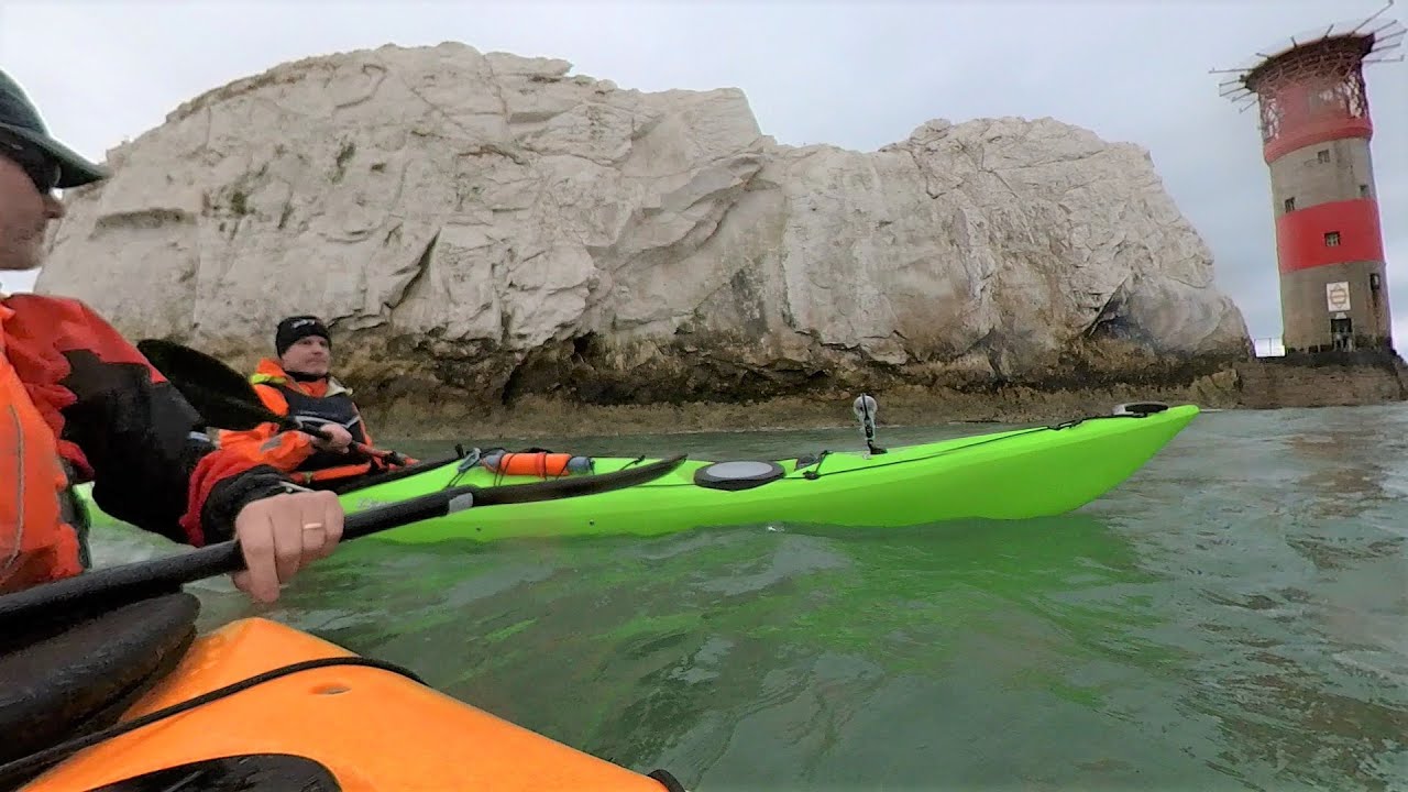 21KM, NEW-ISH DELPHIN, NEEDLES LIGHTHOUSE, SPITFIRE, CHIPS, DAGGER EXODUS, OCTANE SURFSKI, SEA KAYAK