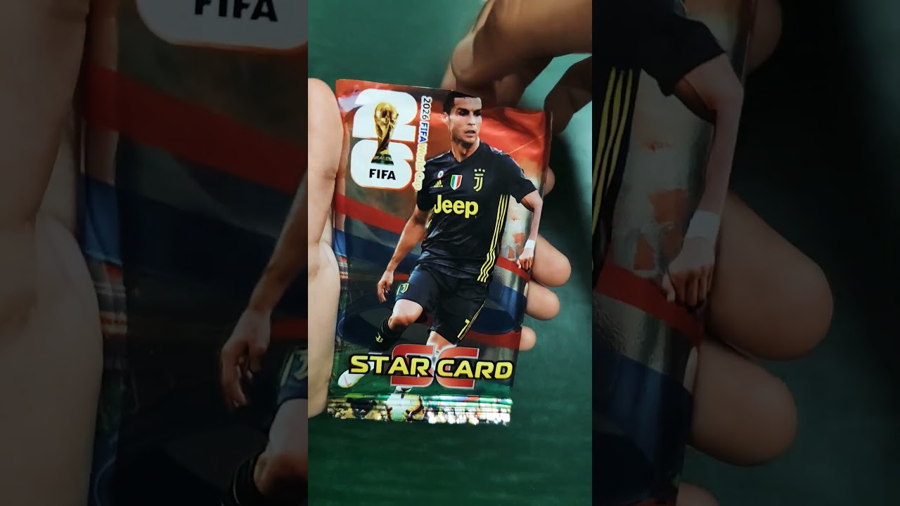 Football Ronaldo Cards Unboxing #footballcards #football #footballshorts