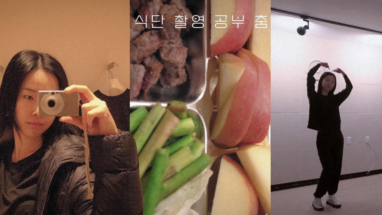 일상vlog | 밥 먹는 영상만 있는 거 같아서 추려서 편집한 일상 브이로그