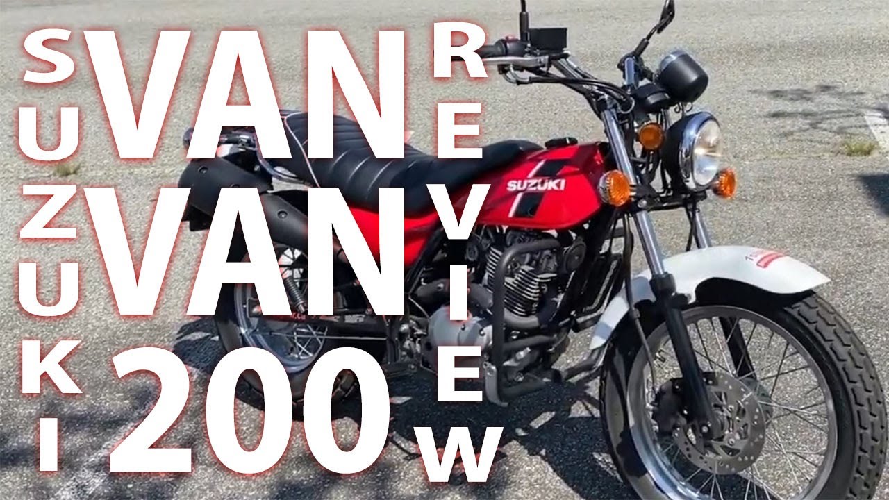 Обзор Suzuki VanVan200. Идеальный мотоцикл для начинающего гонщика!