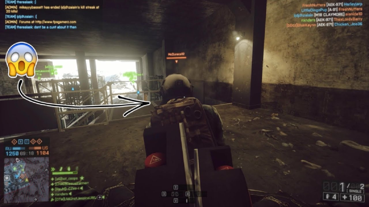 Obvious CHEATER Exposed! BF4 FARM.