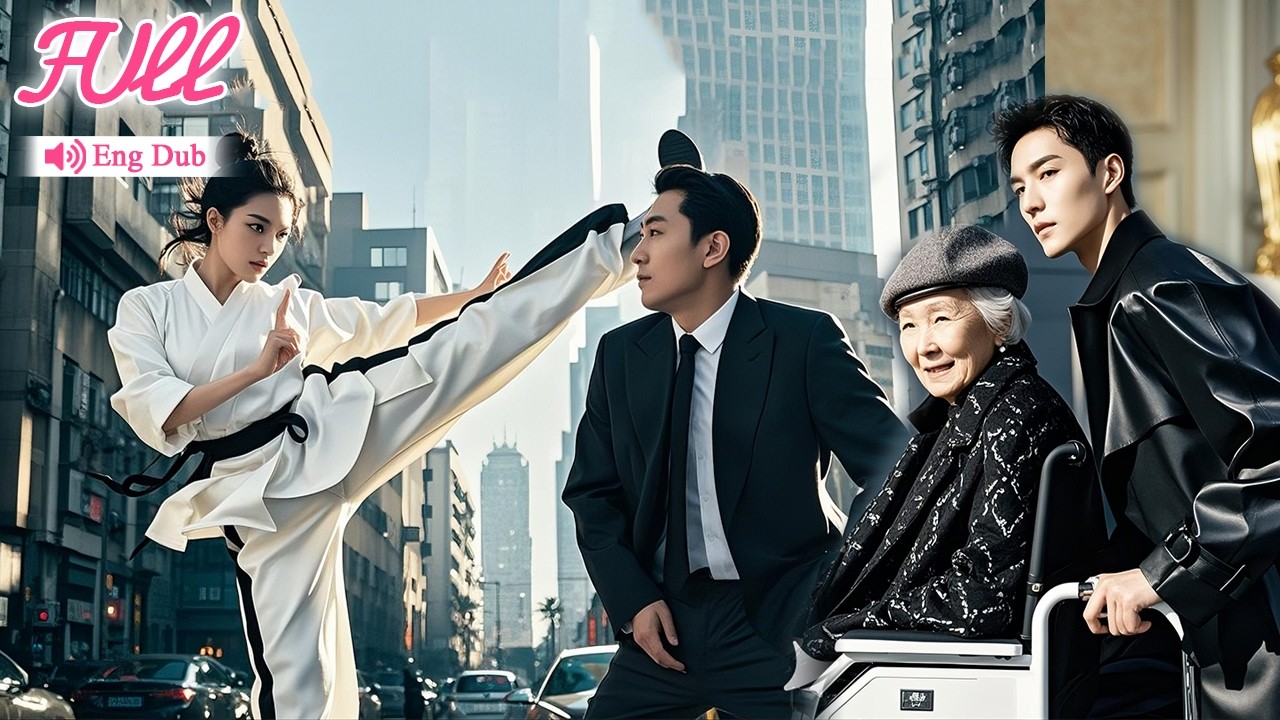 【Eng Dub】Kung-fu girl saved CEO's grandma. CEO noticed her kindness and then fell in love with her！