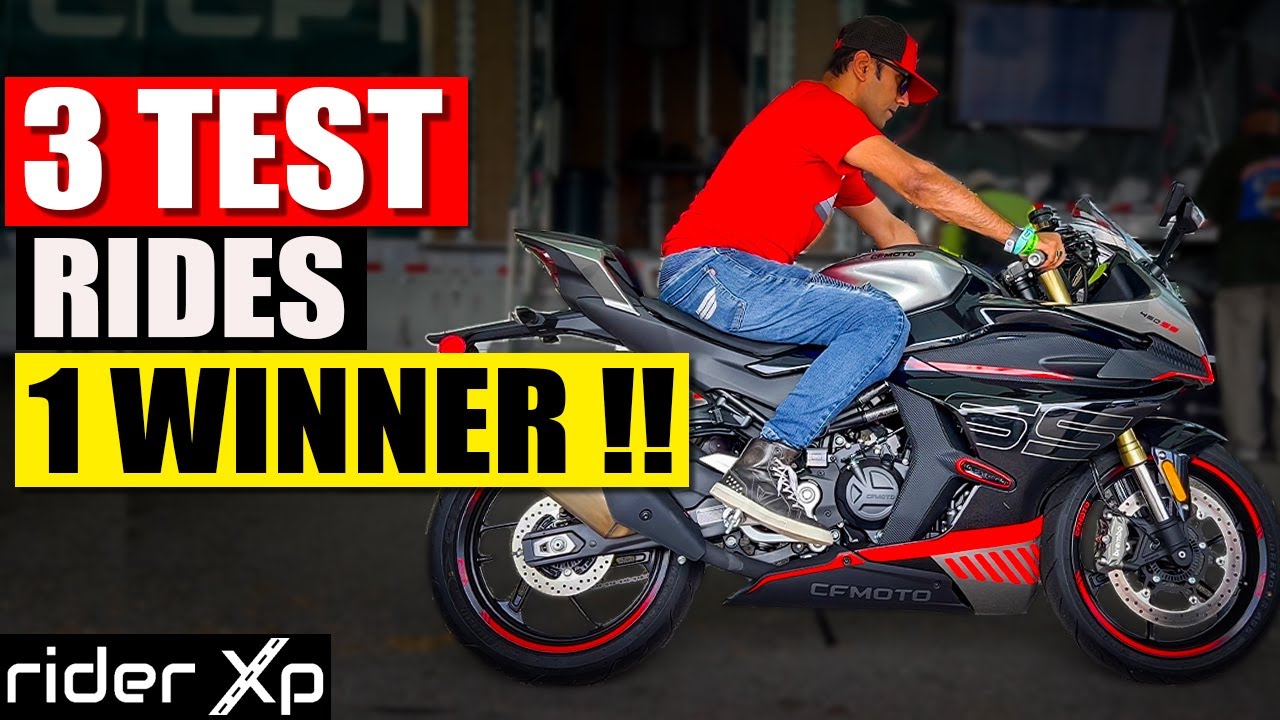 Я прокатился на Ninja 400, CFMoto 450 и Yamaha R3, чтобы выбрать лучший!