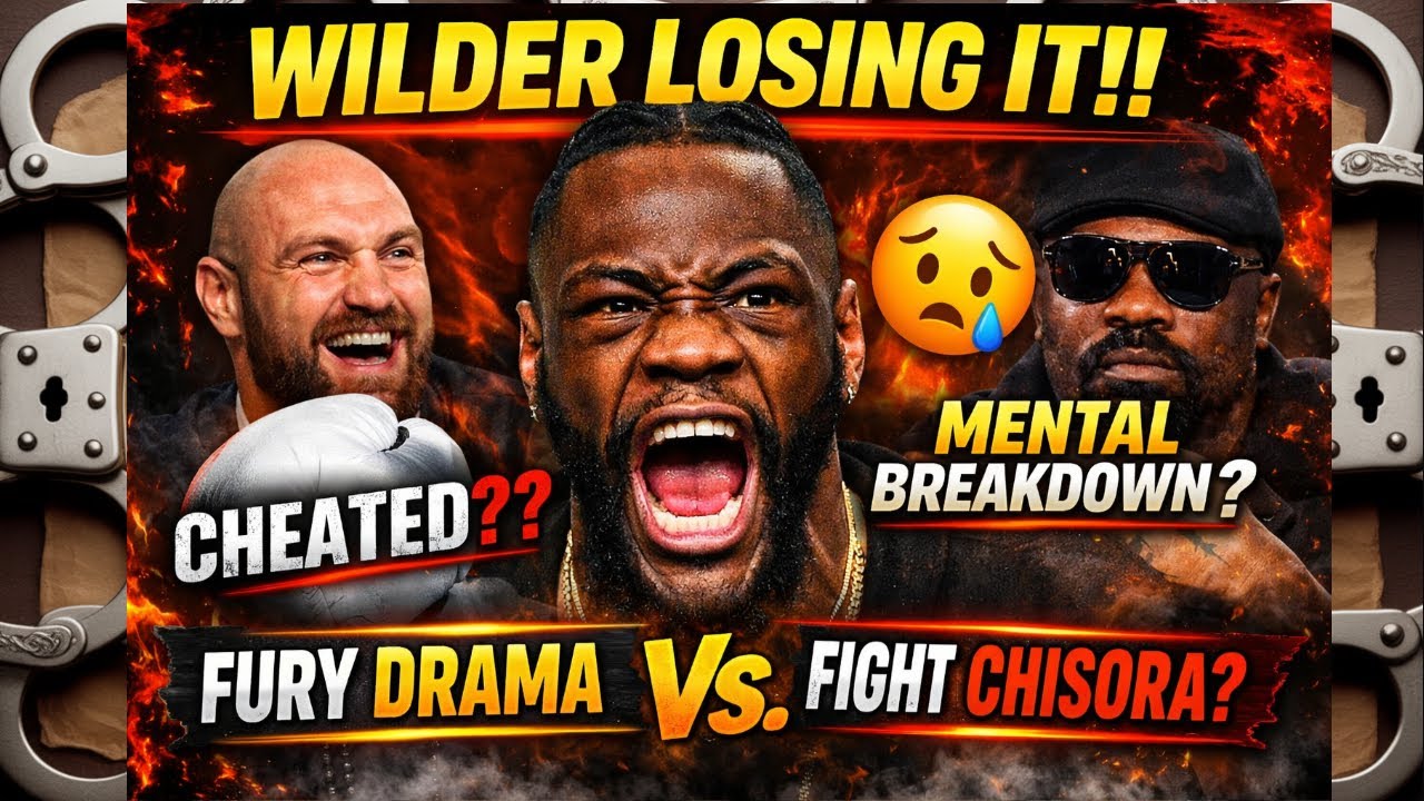 Deontay Wilder EXPLODES on TalkSport…Breaking Mentally? Says Fury Cheated… Fans Say He is losing it.