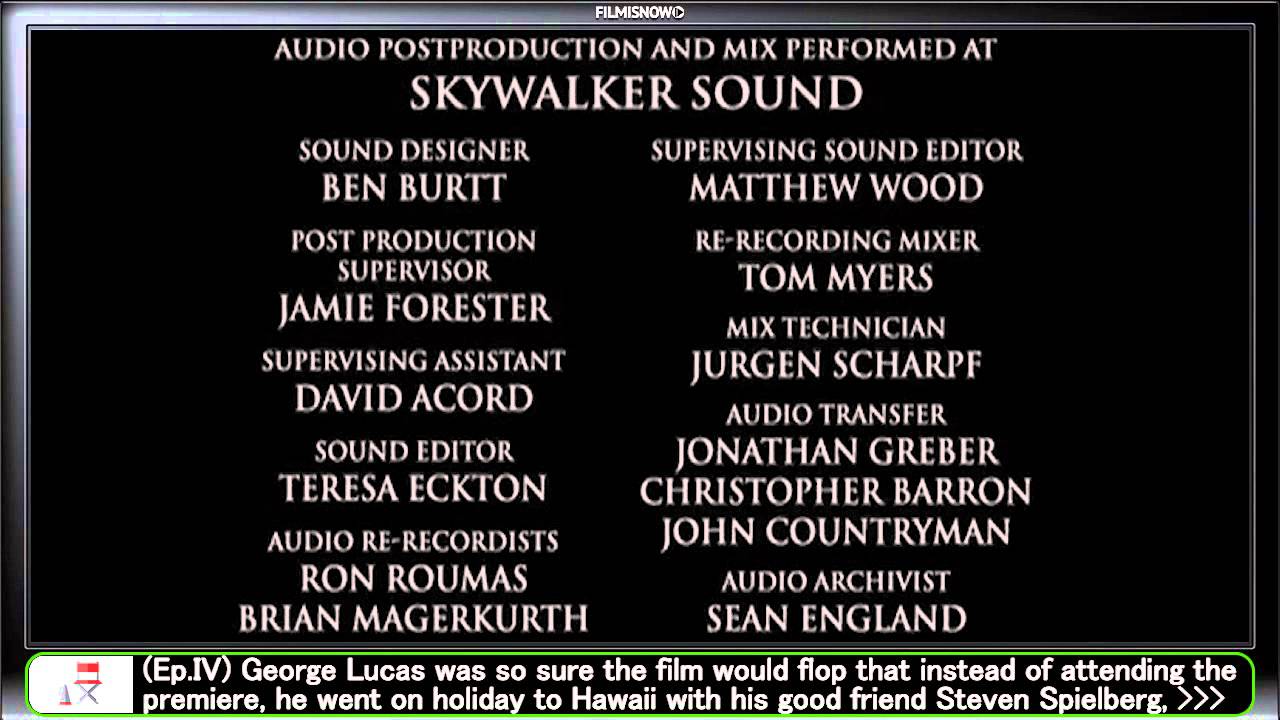 Star Wars: Episode IV V VI (1977-80-83) Bloopers, Gag Reel & Outtakes