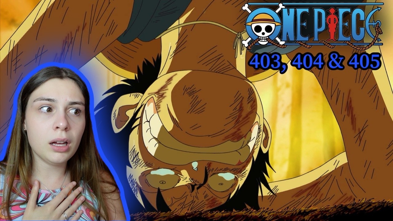 THERE IS NO WAY....!!!! FIRST TIME WATCHING *One Piece* EPISODES 403, 404 & 405!!!