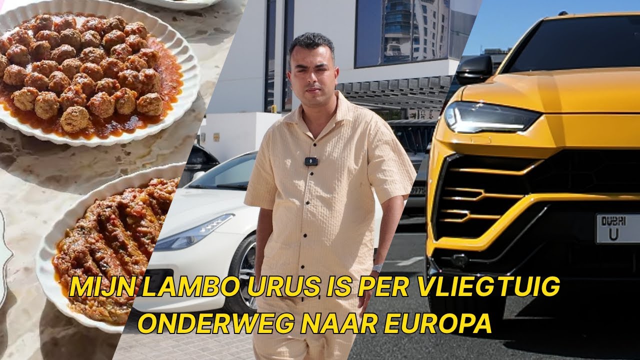 Ecommerce-miljonair in DUBAI - Mijn lamborghini URUS overvliegen naar EUROPA