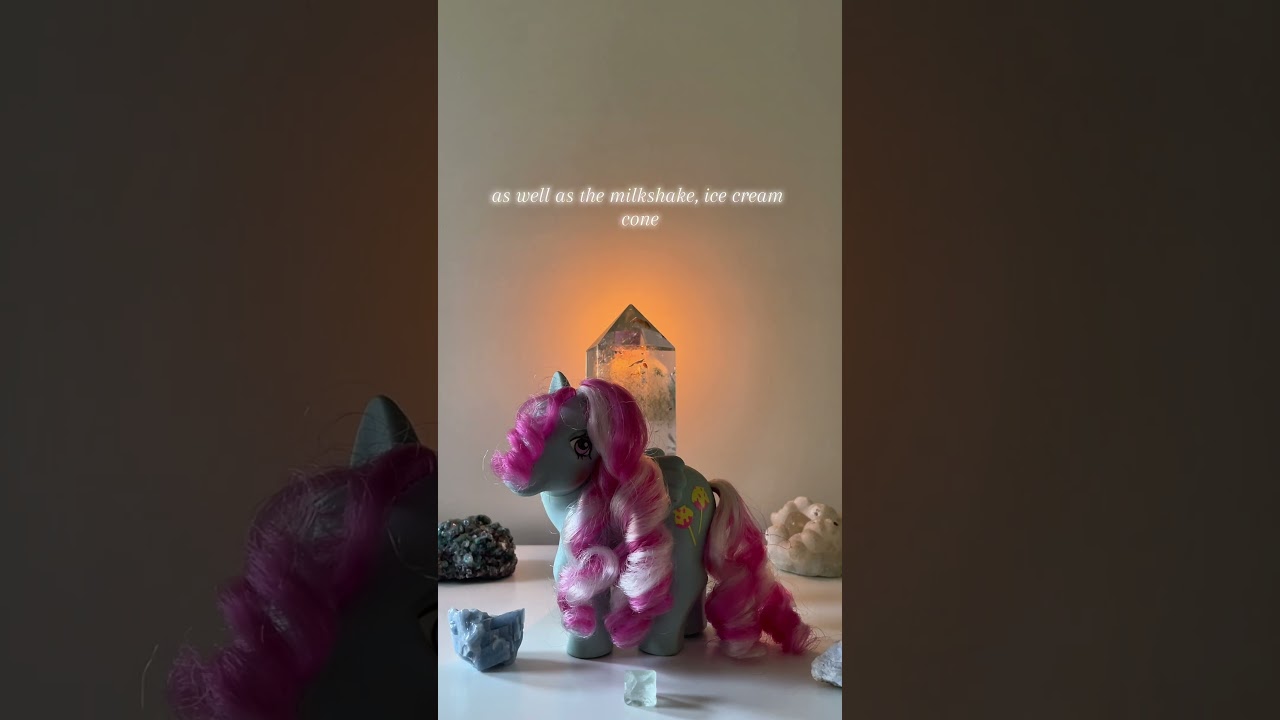 Ponies By Candlelight: Sugar Apple  #80stoys #calm #mlpg1