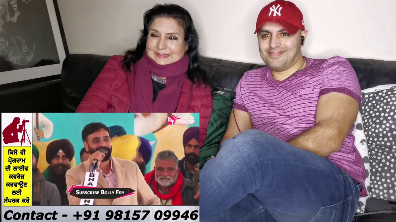 REACTION : BABBU MAAN SPEECH ON LOHRI DAY AT KUNDALI SINGHU BORDER DELHI