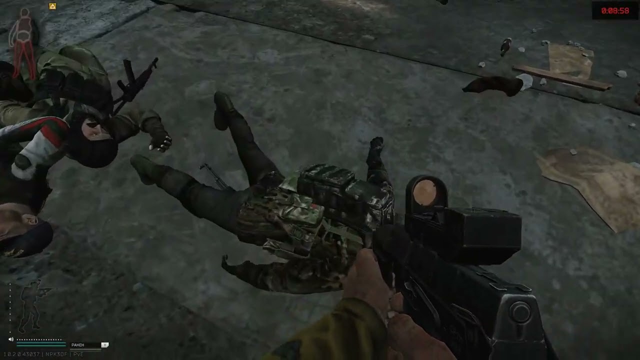 Вот же доковырялся нехороший босс | Escape from Tarkov | PvE