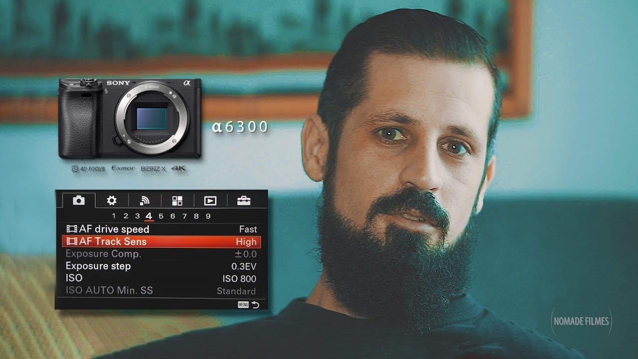 Sony a6300 em Foco: AF Drive Speed vs AF Track Sens (Velocidade vs Acompanhamento) com Jones Herter