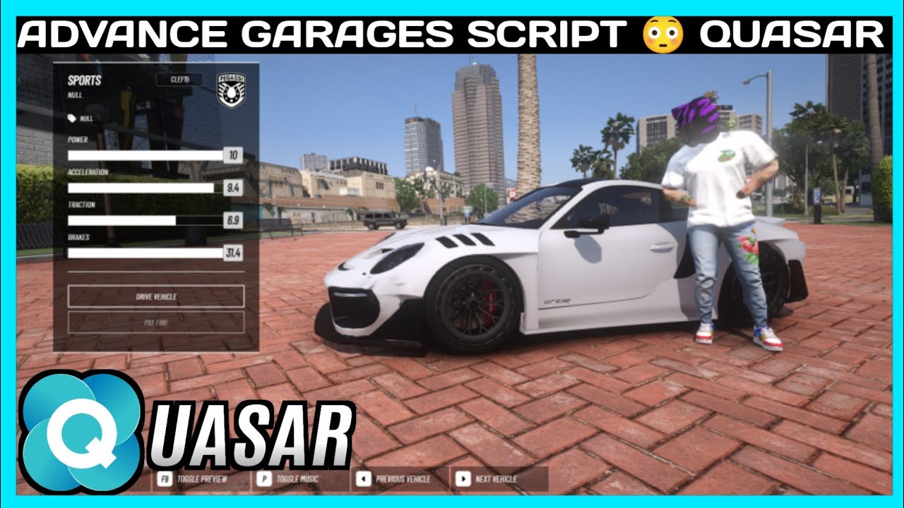ADVANCE GARAGES 🎁 *QUASAR* | FiveM Roleplay Scripts | FiveM Tutorial 2023 | MJ DEVELOPMENT