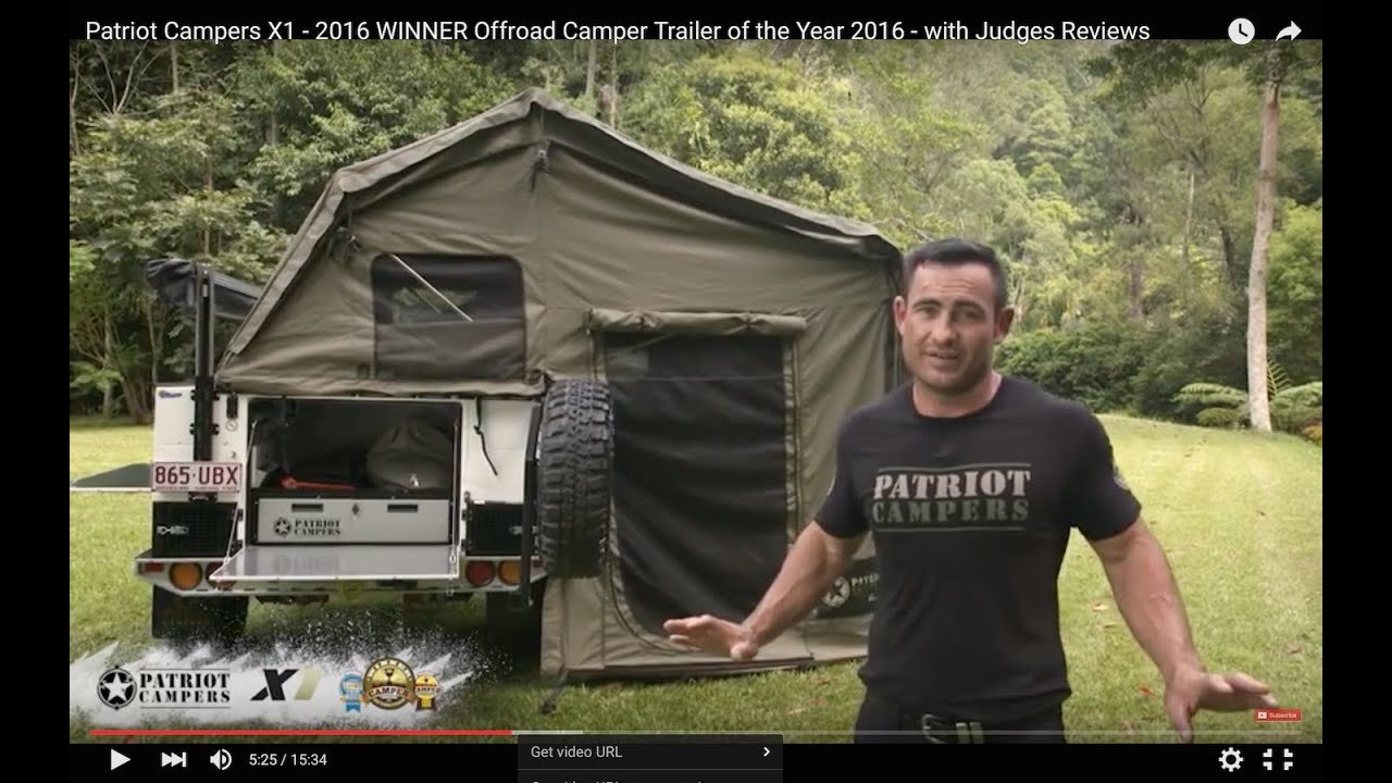 Patriot Campers X1 - 2016 WINNER Offroad Camper Trailer of the Year 2016 - with Judges Reviews