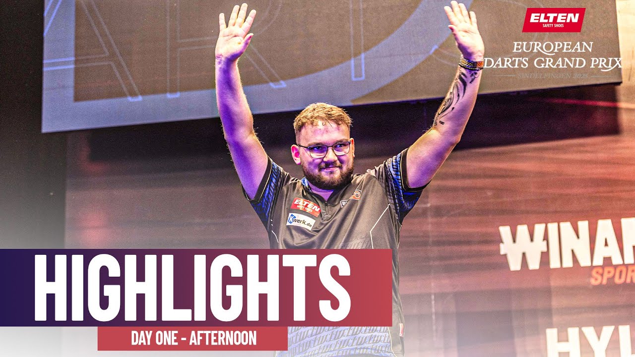 HOMETOWN HERO! | Day One Afternoon Highlights | 2025 European Darts Grand Prix