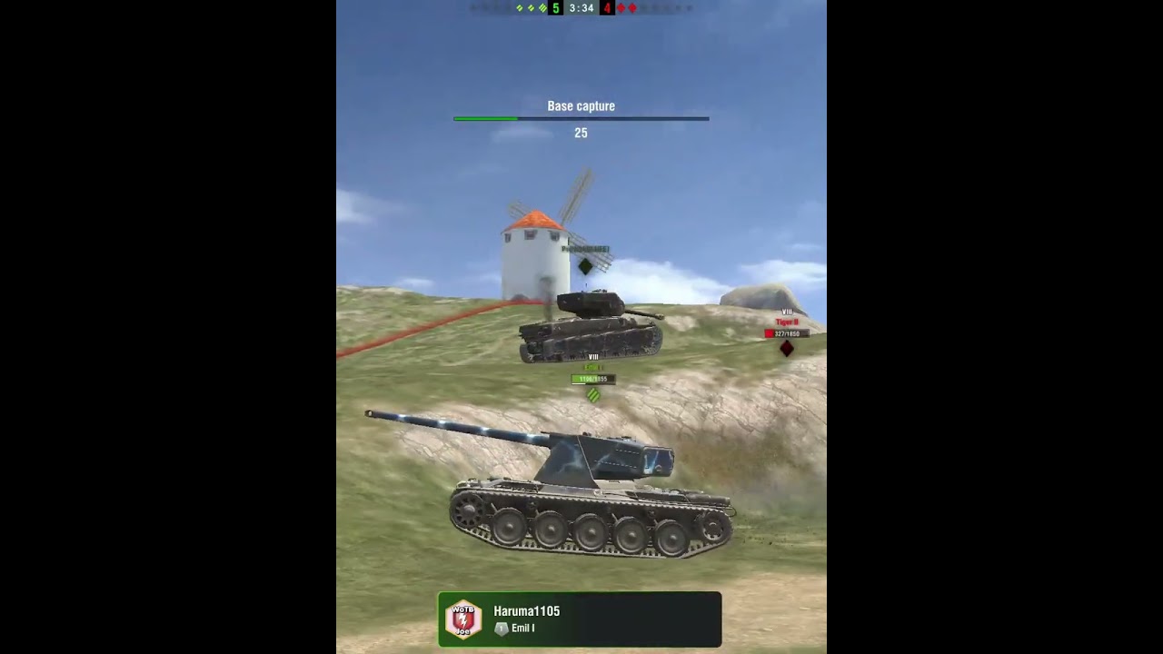 World of Tanks Blitz Gameplay PC - EMIL I Tank 