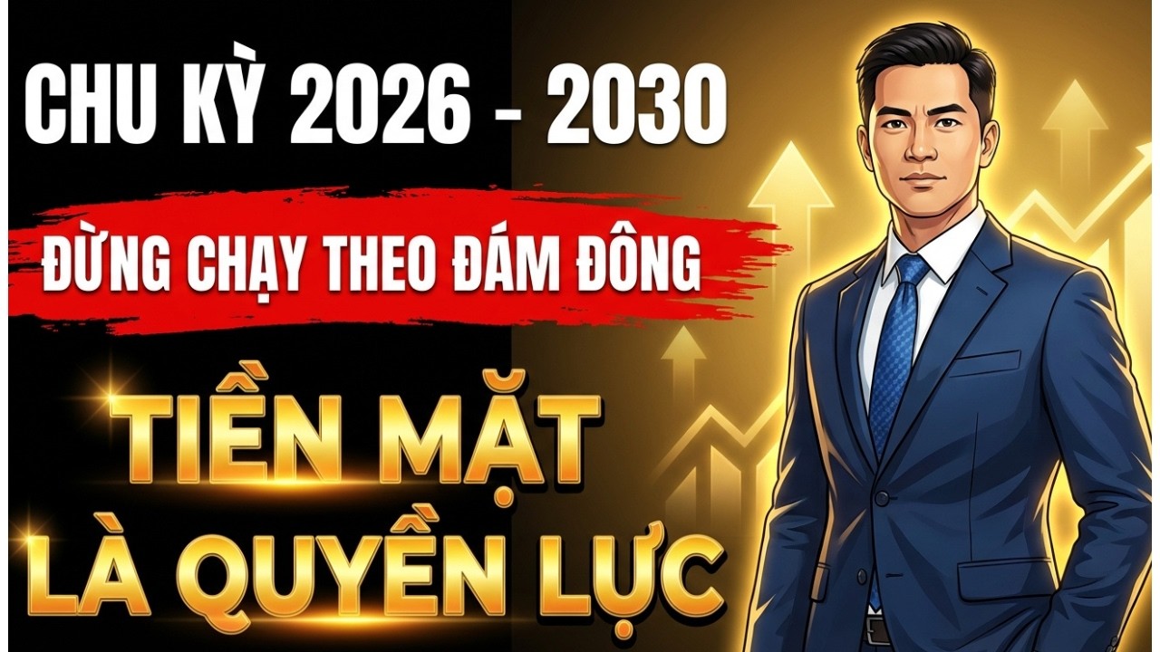 Chu Kỳ 2026–2030: Tiền Mặt Mới Là Quyền Lực Thật Sự