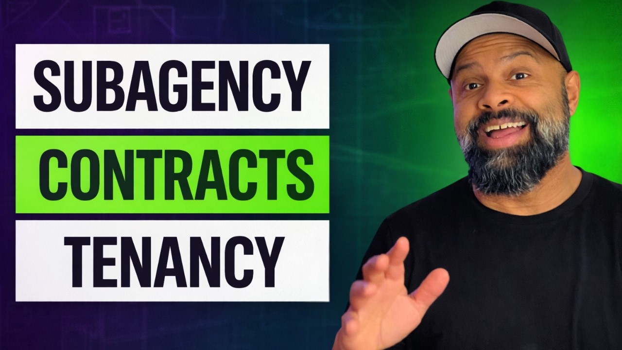 Subagency, Contract and Tenancy Types Simplified (Real Estate Exam)